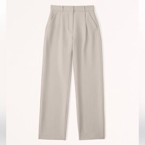 Abercrombie stretch cream trouser